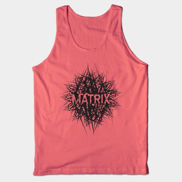 The matrix Tank Top by mypointink